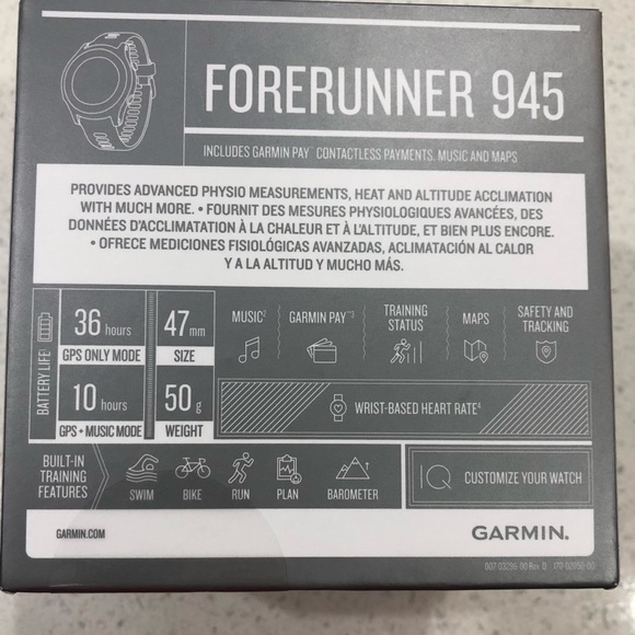 Garmin Forerunner 945 Watch - Picture 4 of 5